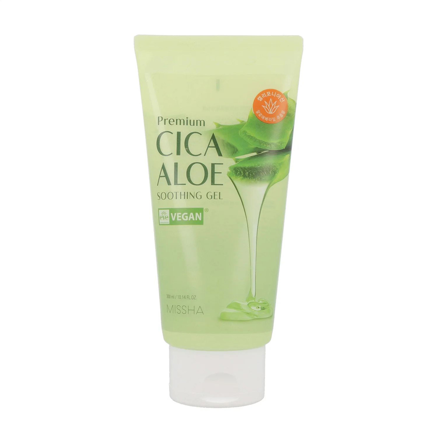 Заспокійливий гель для тіла та обличчя Missha Premium Cica Aloe Soothing Gel, 300 мл